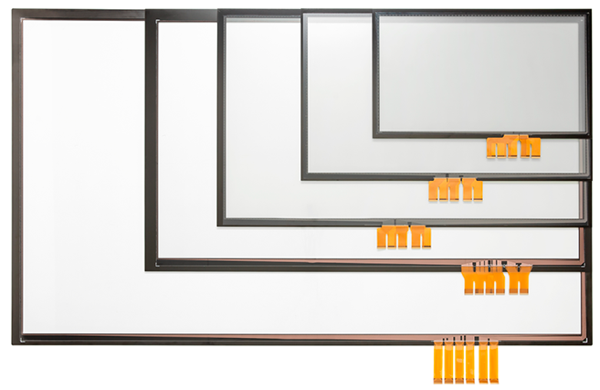 10.1"-98" Multi-Touch PCAP Touch Foil Touch Film for Interactive displays