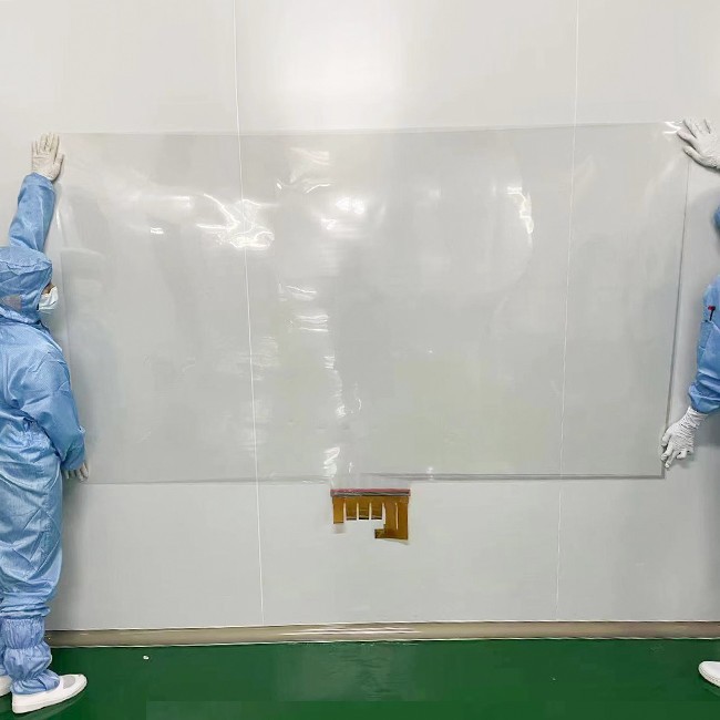 Metal mesh PCAP touch foil